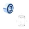 42 mm x 80 mm x 38 mm PFI PW42800038CSHD angular contact ball bearings
